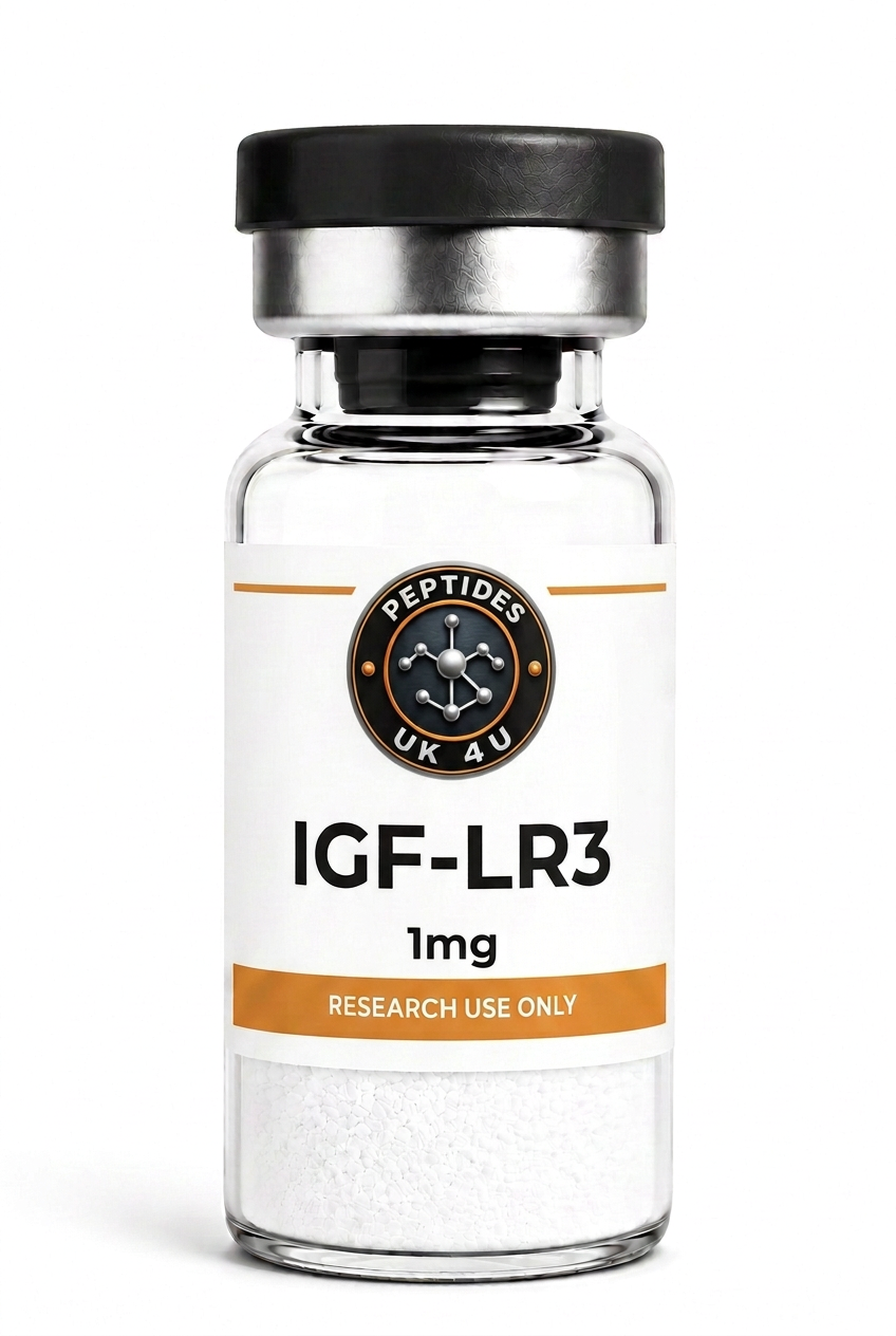 IGF-LR3 1MG — research peptide UK IGF-LR3 1MG research peptide vial — buy IGF-LR3 1MG UK | Peptides UK 4U
